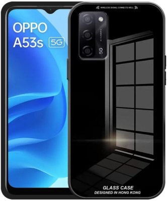 Infigo Back Cover for Oppo A53s(Black, Dual Protection, Pack of: 1)