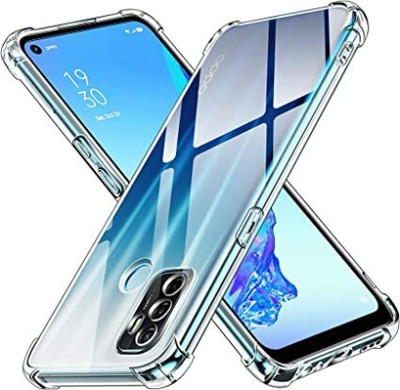 SRT Back Cover for Oppo A53(Transparent, Pack of: 1)
