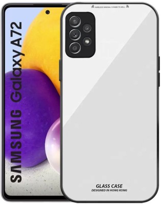 Infigo Back Cover for Samsung Galaxy A72(White, Hard Case, Pack of: 1)