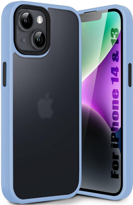 Egotude Back Cover for IPhone 14(Blue, Grey, Pack of: 1)