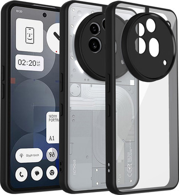 Kapa Back Cover for Nothing Phone 3A Pro(Black, Shock Proof, Pack of: 1)