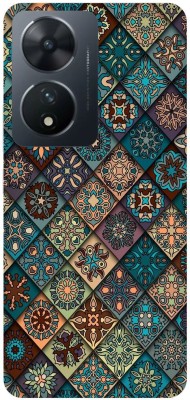 Bluvver Back Cover for Vivo Y100 5G, V2492 flower texture,Abstract, Colorful(Multicolor, Hard Case, Pack of: 1)