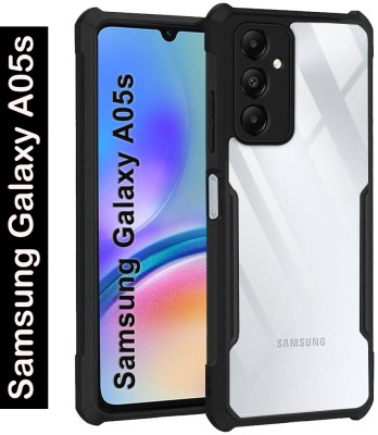 AIZLO Back Cover for Samsung Galaxy A05s(Black, Camera Bump Protector, Pack of: 1)