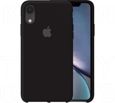 gadvik Back Cover for SOFT APPLE IPHONE XR(Black, Flexible, Pack of: 1)
