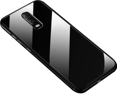 MOBILOVE Back Cover for OnePlus 6T(Black, Hard Case, Pack of: 1)