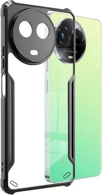 SUCH Back Cover for Back Cover for realme C67 5G- (Transparent, Black, Camera Bump Protector, Pack of: 1)(Black, Camera Bump Protector)