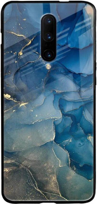QRIOH Glass Back Cover for OnePlus 7 Pro(Multicolor, Grip Case, Pack of: 1)