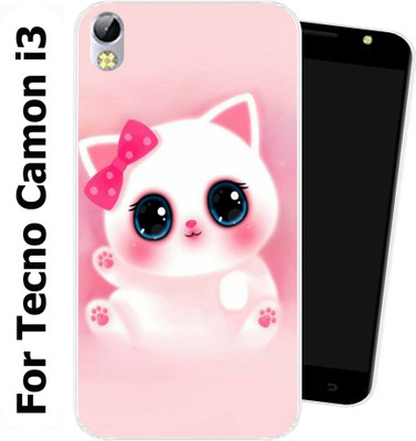 Hostprint Back Cover for Tecno Camon i3(Multicolor, Flexible, Silicon, Pack of: 1)