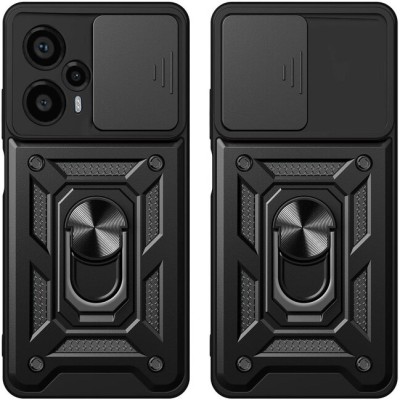 Firstchoice Back Cover for Xiaomi Poco F5 5G(Black, Hard Case, Pack of: 1)