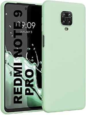 Wellchoice Back Cover for Redmi Note 9 Pro, Poco m2 Pro(Green, Grip Case, Silicon, Pack of: 1)