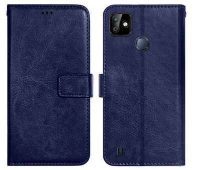 Loopee Back Cover for Infinix Smart HD 2021, X612B(Blue, Grip Case, Pack of: 1)