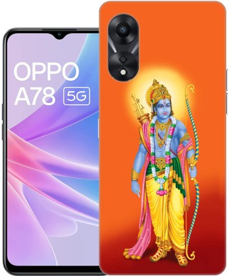 TIKTIK Back Cover for Oppo A78 5G back cover | Oppo CPH2483 back cover | Oppo A78 5G design cover | Print -40(Multicolor, Flexible, Silicon, Pack of: 1)