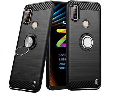 Unistuff Back Cover for Lava Z3 Pro(Black, Rugged Armor, Pack of: 1)