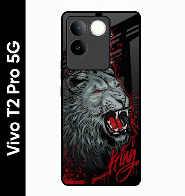 SNOB Back Cover for Vivo T2 Pro 5G(Black, Grip Case, Pack of: 1)