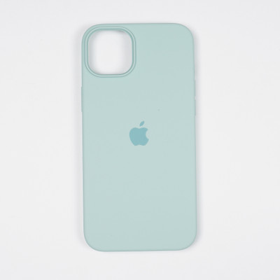 LAMIYANA Back Cover for Apple Iphone 14(Green, White, Silicon, Pack of: 1)