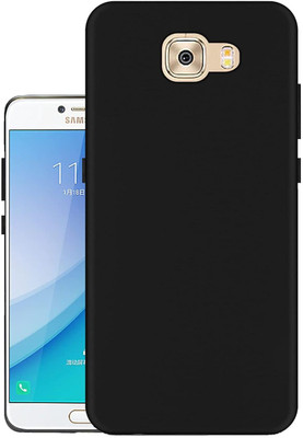 MSDEnterprises Back Cover for Samsung Galaxy C7 Pro 5G(Black, Pack of: 1)