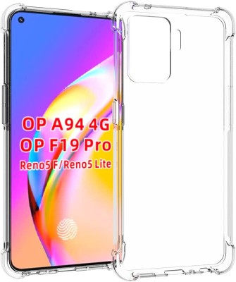 OneLike Bumper Case for Oppo F19 Pro (CPH2285)(Transparent, Shock Proof, Silicon, Pack of: 1)