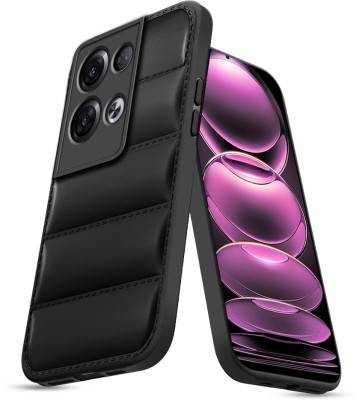 KARWAN Back Cover for Oppo Reno 8 Pro 5G(Black, Shock Proof, Silicon, Pack of: 1)