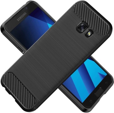 CONNECTPOINT Bumper Case for Samsung Galaxy A7-2017(Black, Rugged Armor, Silicon, Pack of: 1)