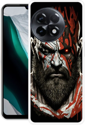 INTELLIZE Back Cover for OnePlus 11R 5G GOD OF WAR, GAME(Multicolor, Flexible, Silicon, Pack of: 1)