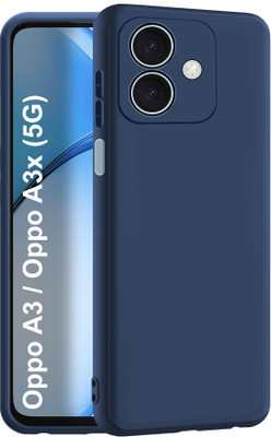 CEDO XPRO Back Cover for Oppo A3 5G, Oppo A3x 5G(Blue, Dual Protection, Silicon, Pack of: 1)