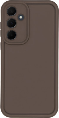 SCALEBEE Back Cover for Samsung Galaxy S24 FE Soft Silicone Anti Shock Scratch Proof Camera Protection Phone Case(Brown, Flexible, Silicon, Pack of: 1)