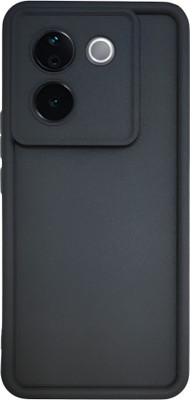 SCALEBEE Back Cover for Vivo T3 Pro 5G / iQOO Z9s Pro 5G Soft Silicone Shock Scratch Proof Camera Protection Case(Black, Flexible, Silicon, Pack of: 1)
