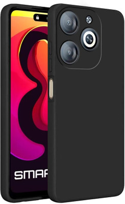 DMJHP Back Cover for Infinix Smart 8 HD(Black, Camera Bump Protector, Pack of: 1)