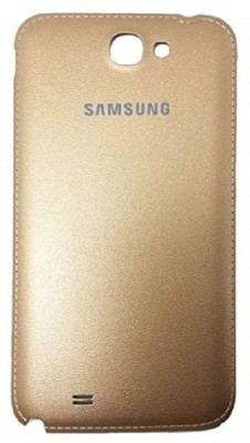 RSINC Back Cover for Samsung Note 2(Gold, Silicon, Pack of: 1)