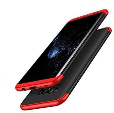 AKSP Back Cover for Dual-color finish,ultra-thin slim design for front&back Samsung Galaxy S8 plus(Red, Black, Red, Dual Protection, Pack of: 1)
