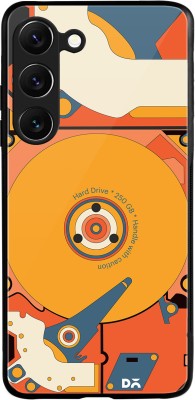 DailyObjects Back Cover for SAMSUNG Galaxy S23(Orange, Hard Case, Pack of: 1)