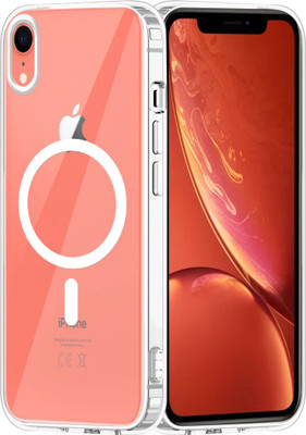 SMARTPOCKET Back Cover for Apple iPhone XR(Transparent, Grip Case, Pack of: 1)