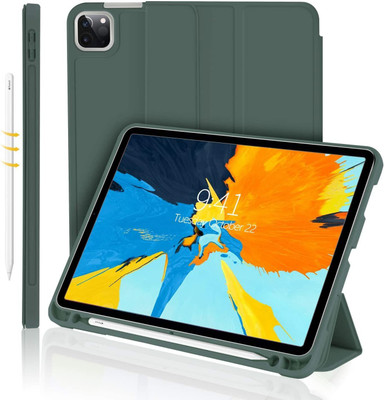 oaky Back Cover for Apple iPad Pro 11 inch(Green, Cases with Holder, Pack of: 1)