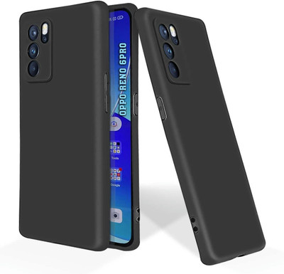 printwhiz Back Cover for OPPO Reno 6 Pro 5G(Black)