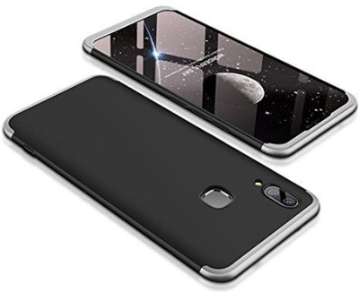 MOBILOVE Back Cover for Vivo V9, vivo V9 Pro, Vivo V9 Youth(Silver, Black, Shock Proof, Pack of: 1)