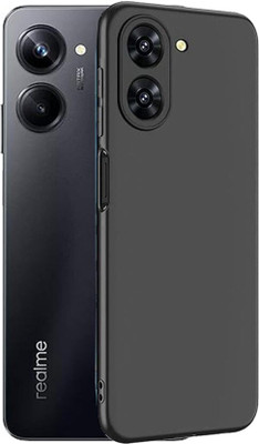 DMJHP Back Cover for Realme 10 Pro 5G(Black, Pack of: 1)