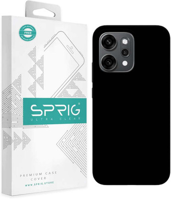 Sprig Back Cover for OPPO Reno 14 5G, Oppo Reno 14 5g(Black, Hard Case, Silicon, Pack of: 1)