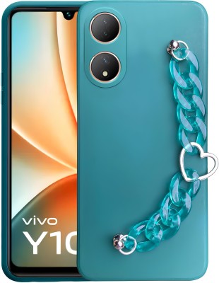 redmonkk Back Cover for Vivo Y100 5G, Vivo T2 5G(Blue, Dual Protection, Silicon, Pack of: 1)