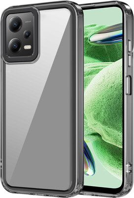 GLOBAL NOMAD Back Cover for Mi Redmi Note 12 Pro 5G(Black, Grip Case, Pack of: 1)