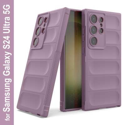 Zapcase Back Cover for Samsung Galaxy S24 Ultra 5G(Purple, 3D Case, Silicon, Pack of: 1)