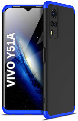 KWINE CASE Back Cover for VIVO Y51, Vivo Y51a, Vivo Y31, Vivo Y51 2020, Vivo Y31 2020(Blue, Hard Case, Pack of: 1)