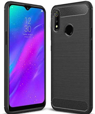 SRT Back Cover for Realme 3 Pro(Black, Pack of: 1)