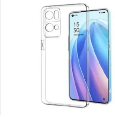 S-Softline Back Cover for Oppo Reno 7 Pro 5G, Transparent Soft Silicon TPU Shockproof(Transparent, Pack of: 1)