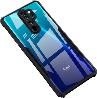 GLOBAL NOMAD Back Cover for Mi Redmi Note 8 Pro(Black, Shock Proof, Pack of: 1)