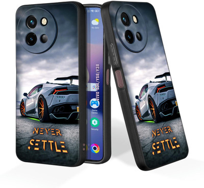 FeelWhiz Back Cover for Vivo T3x 5G,Vivo Y58 5G,Vivo Y38 5G(Black)