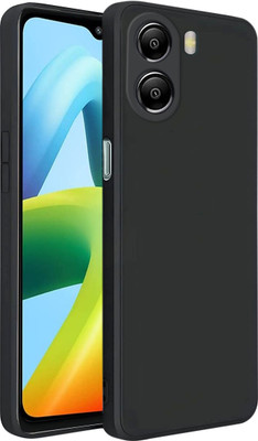 MobiLooks Back Cover for Vivo T2X 5G, Liquid Silicone Case inner Microfiber Cloth(Black, Camera Bump Protector, Silicon, Pack of: 1)