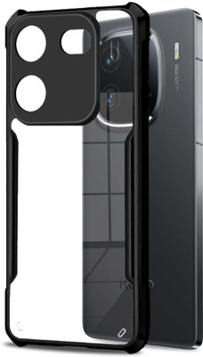 INSTYLE Back Cover for iQOO 12 5G(Black, Grip Case, Pack of: 1)