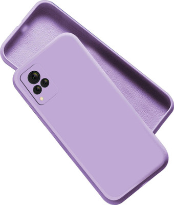 Artistque Back Cover for Vivo V21 5G(Purple, Flexible, Silicon, Pack of: 1)