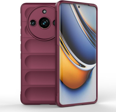 Cover Alive Back Cover for Realme Narzo 60 Pro 5G(Maroon, Camera Bump Protector, Pack of: 1)