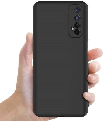 CELLCAMPUS Back Cover for Realme Narzo 30 4G(Black, Grip Case, Pack of: 1)
